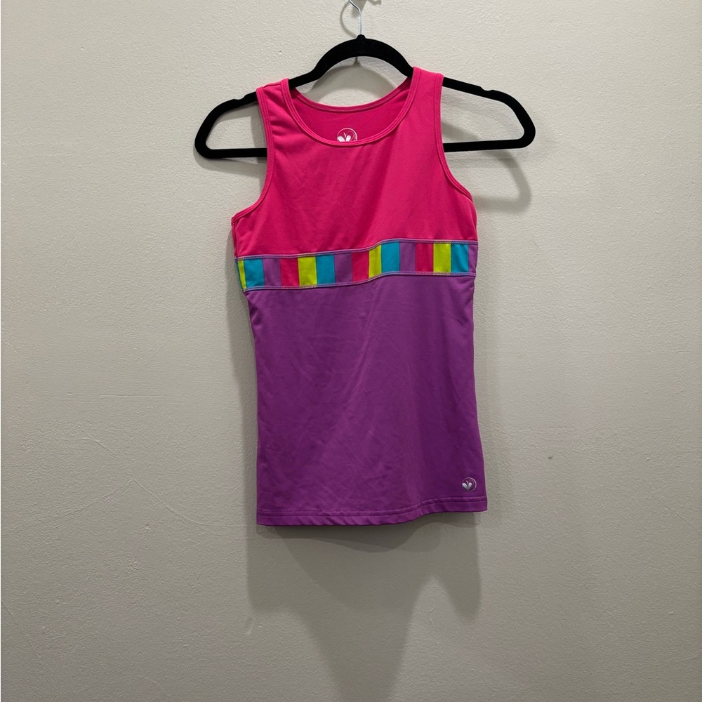 Limeapple Bright Pink Tank Top